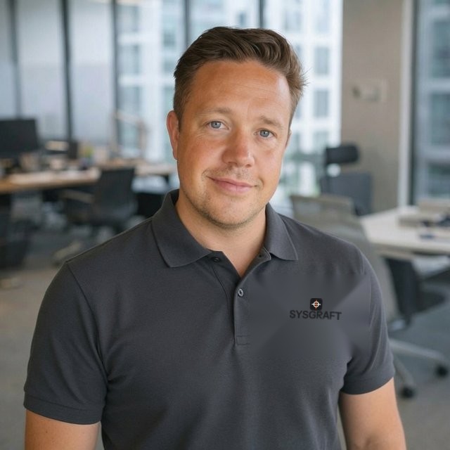 Euan Pallister, founder of Sysgraft